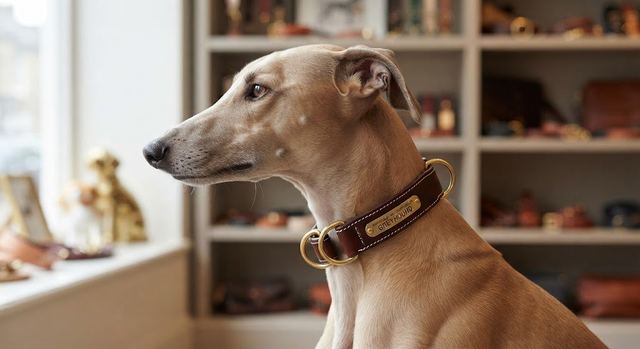 Collar martingale en un galgo